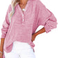 ⏰🎁Damebluse med lange ermer og knapper i casualstil