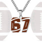 67 Number Pendant Necklace – Et statement-smykke for alle fashionistaer