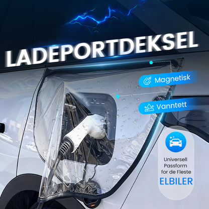 ⏰🚗Magnetisk Vanntett Ladeportdeksel for Elektrisk Kjøretøy