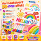 🎨 3D puffpenner for barn – 6 stk, magisk blekk som heves med varme. Perfekt julegave og kreativ moro! ✨🎁