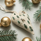 DIY hjerteformet håndbrodert julepynt/pyntesett