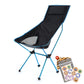 🏕️ 50% RABATT – Justerbar campingstol med fotstøtte – premium Oxford-stoff – forsterket ramme – tåler 136 kg – stabil på sand og gjørme