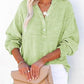 ⏰🎁Damebluse med lange ermer og knapper i casualstil