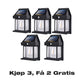 🎉50% Rabatt🎉Solar wolfram vegglampe💥