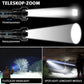 ⏰🎁LED oppladbar taktisk laser lommelykt 90000 høy lumen
