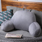🥳2026 SALG🥳💞50K+ SOLGT! 🛋️📖 50% RABATT! Multifunksjonell korsrygg-lesepute – Høy ryggstøtte, polstret nakkestøtte & polstrede sidearmlener. Fløyelstrekk, avtakbart vaskbart trekk – perfekt for seng, sofa & gulv! 🛯️💤
