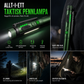 💥 50% rabatt! 🔦 Pennformet arbeidslampe i aluminium – 600 lumen, 100 m rekkevidde. Doble brytere, 7 lysmoduser, sterk magnetisk sugeevne 🧲