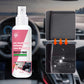 Voksspray for polering og pleie av bilens instrumentpanel