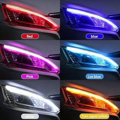 ⏳50 % rabatt i en begrenset periode⏰Fleksibelt LED-blinklys til bil (2 stk.)🚗💡