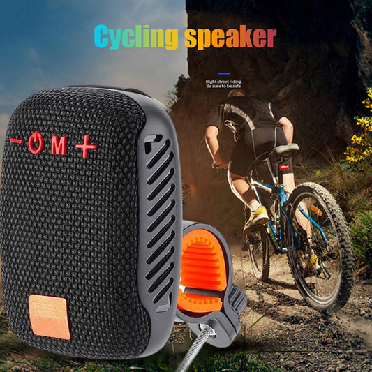 ⏰🎁Vanntett Sykkel Bluetooth-høyttaler med Monteringsbrakett