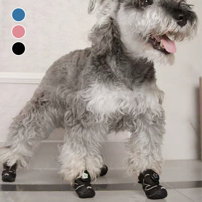 Pustende støvler for liten hund - 2 stk./sett