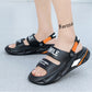 Chunky, polstrede sandaler med svellelignende grep