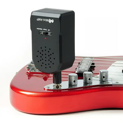 Mini bærbar elektrisk gitarforsterkersett