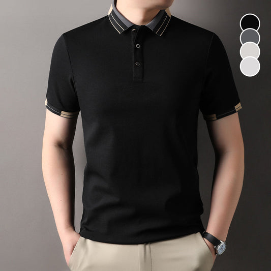 🔥Hot Sale-55% Off🔥Lett, kortermet skjorte med krage for menn👔