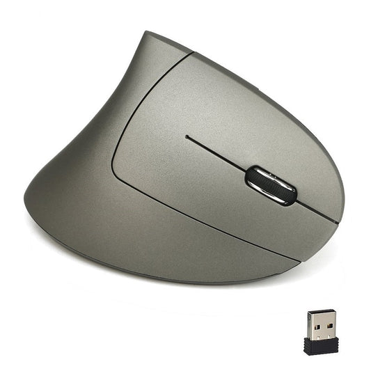 Ergonomisk vertikal trådløs mus med USB-lading og optisk sensor