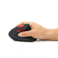 Ergonomisk vertikal trådløs mus med USB-lading og optisk sensor