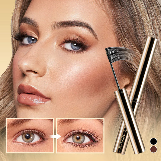 ❣️Kjøp 1 få 1 gratis✨Ultrafin, forlengende, vanntett, hurtigtørkende maskara