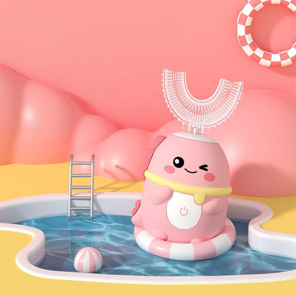 Elektrisk U-formet tannbørste for barn