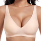 Dyp V-innstikk Push-up Wirefree Sømløs BH