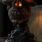 ⏰ Laveste pris noensinne ☠️ Bordlampe med motiv av hodeskalle og flammer