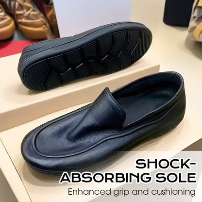 Menns Uformelle Brede Pustende Slip-on Loafers