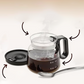 🔥🎁16 oz kaffekrus i glass – kaffekanne-stil