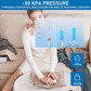 9-pakning lette reiseposer med USB-elektrisk pumpe