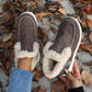 Koselige vinterloafers for kvinner