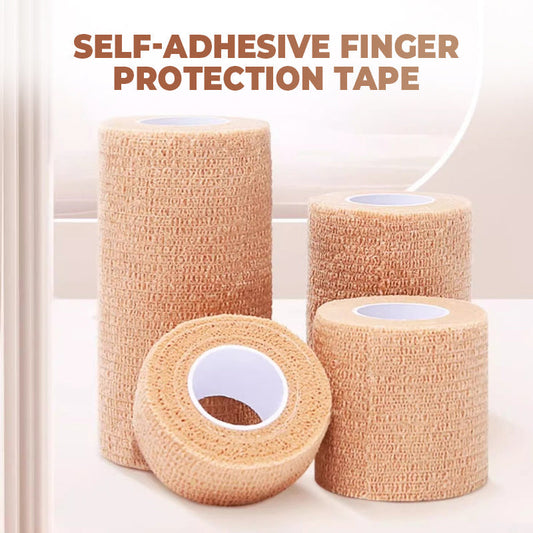 Selvheftende beskyttelsestape for fingre