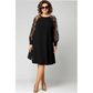 👑【S-4XL】👗Elegant svart sexy blonderkjole