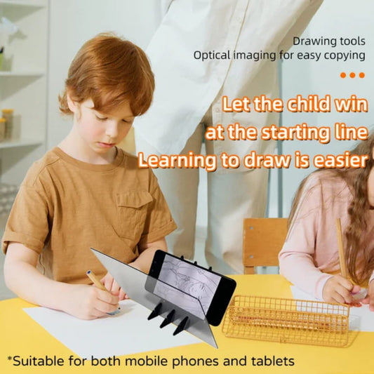 Optisk refleksjons-projeksjon sporingsplate