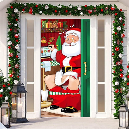 🎄Tidlig julesalg 🎅-Juledekorasjon til inngangsdøren 2026🎅