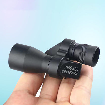 🔈🔈50 % RABATT!🔭 Mini lommekikkert (1000x20): Lommeformat + smarttelefonklemme – Perfekt for utendørs oppdagelsesferder (for alle aldre!)