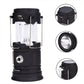 ⏰🎁Soldrevet uttrekkbar campinglampe
