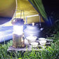 ⏰🎁Soldrevet uttrekkbar campinglampe