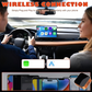📢📢50 % RABATT!! ⏰Smart automatisk oppgradering: Trådløs adapter for sømløs  og Android Auto – Plug & Drive! 📲✨🚀