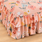 ⏳Begrenset tilbud: 50 % rabatt⏰3-delers sett med volangskjørt til seng🛏️