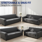 Vanntett elastisk sofatrekk