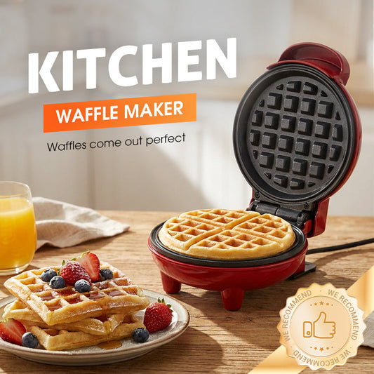 Mini Elektrisk Vaffeljern for Enkel Frokost