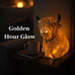 🔥🎁Nyhet 50 % rabatt💥🐮 Den koselige Highland Glow: Highland Cattle-lampe