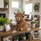 🔥🎁Nyhet 50 % rabatt💥🐮 Den koselige Highland Glow: Highland Cattle-lampe