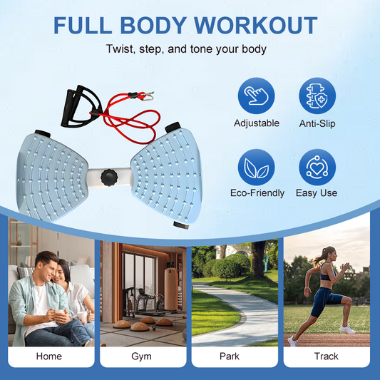 📢📢50 % RABATT!!!🧘‍♀️Kompakt Cardio Twisting Stepper✨