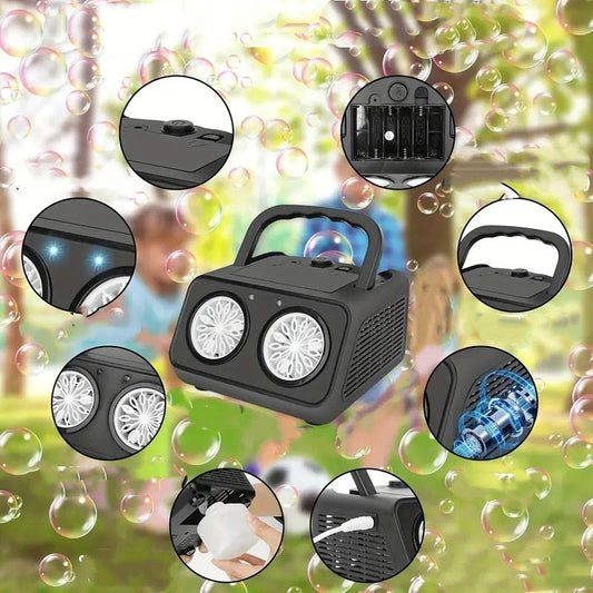 ⏰🎁Håndholdt boblemaskin med flere hull