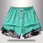 ⏰🎁Dame casual treningsshorts med innebygd liner