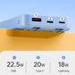 Powerbank for vanlig/hurtiglading