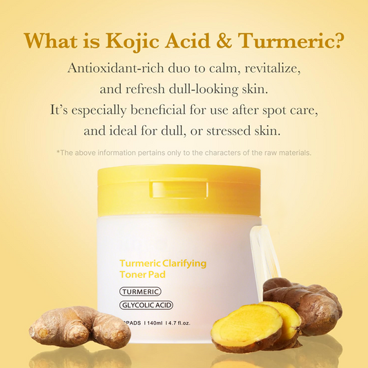 🥳2026 VARMT SALG🥳💞50 000+ SOLGT!💫🌼 50 % RABATT! Kojic Acid Turmeric Brightening Serum – Bleker mørke flekker, jevner ut hudens tone, lindrer rødhet. Lett og skånsom for daglig bruk. ✨🌸