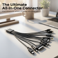 Universell 10-i-1 USB-ladekabel for Alle Enheter