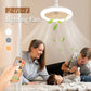 ⏰🎁LED Takvifte med Fjernkontroll og Trefarge Dimming – 3 Hastigheter, Stille Motor – Perfekt for soverom, stue eller kontor – energisparende og lydløs 🔇