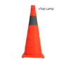 Sammenleggbar reflekterende trafikkjegle 🚧⚠️