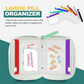 🥳💞 Over 50 000 solgte enheter!⚡💊 Vanntett pilleorganiser‑sett – gjenbrukbare merkeposer for medisiner, vitaminer og reiser